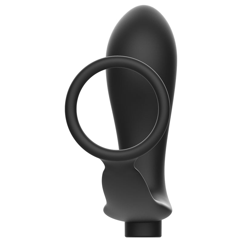 ADDICTED TOYS - Anello Per Pene con Telecomando Plug Anale Ricaricabile Nero