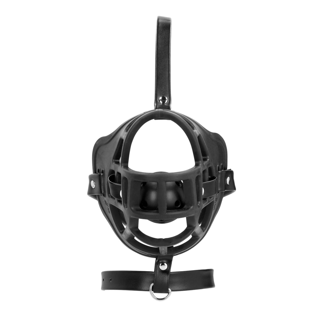 Costrittivo bondage museruola con morso fetish regolabile Ouch!