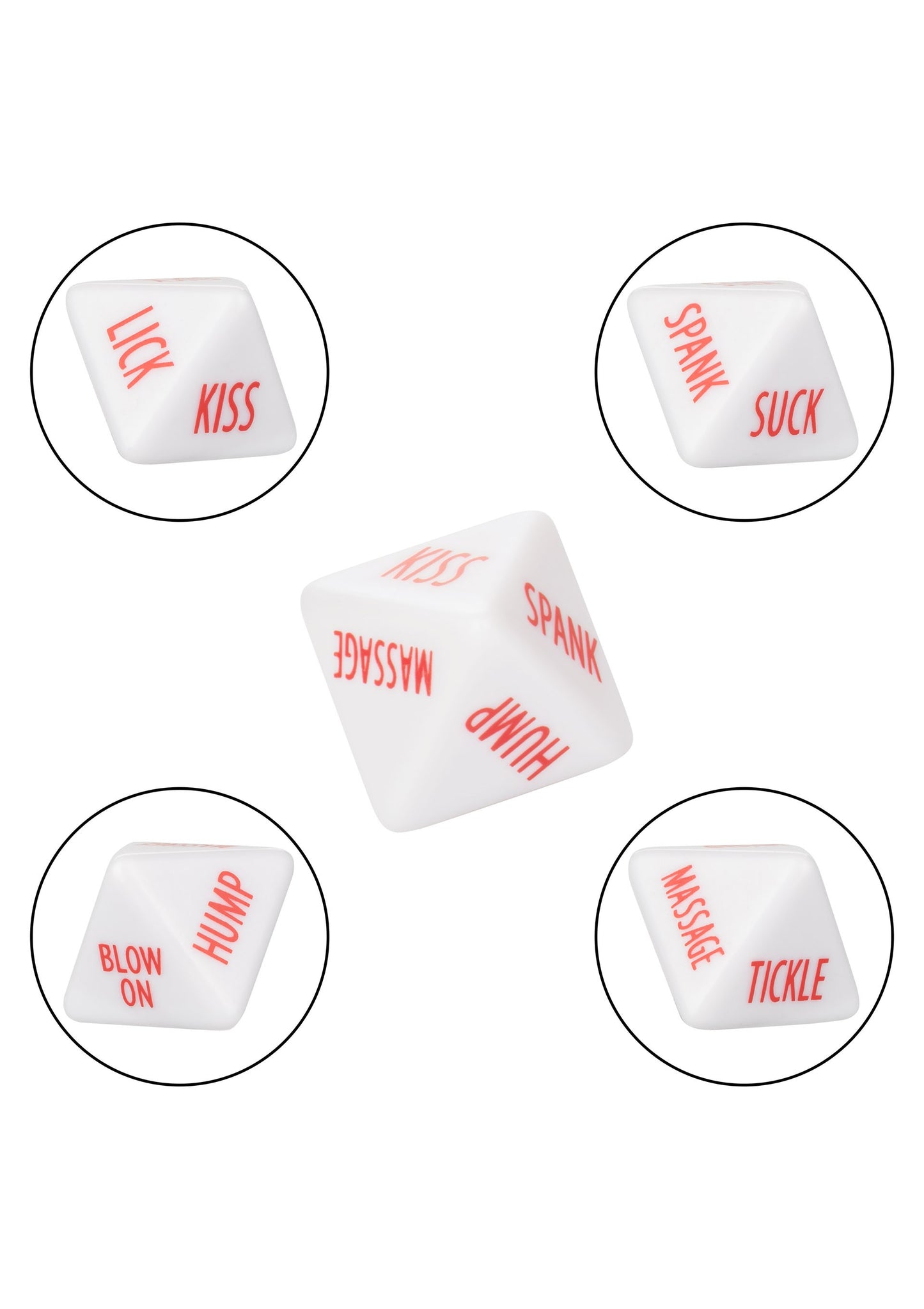 Dadi del piacere gioco per coppia