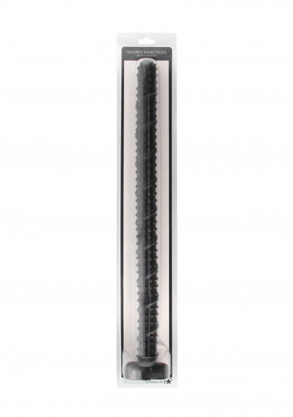 Dildo anale enorme Ass Textured Snake Dildo - 55 cm