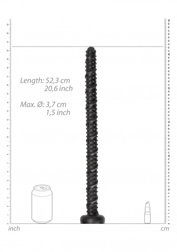 Dildo anale enorme Ass Textured Snake Dildo - 55 cm