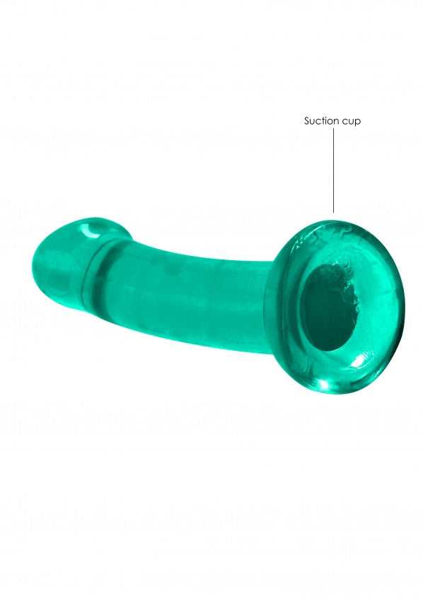 Dildo con ventosa turchese Non Realistic Dildo Suction Cup - Turquise17 cm