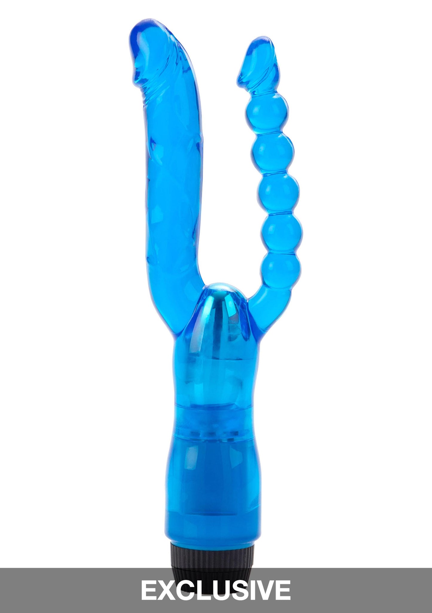 Vibratore doppio vaginale anale realistico Dual Penetrator Vibrator