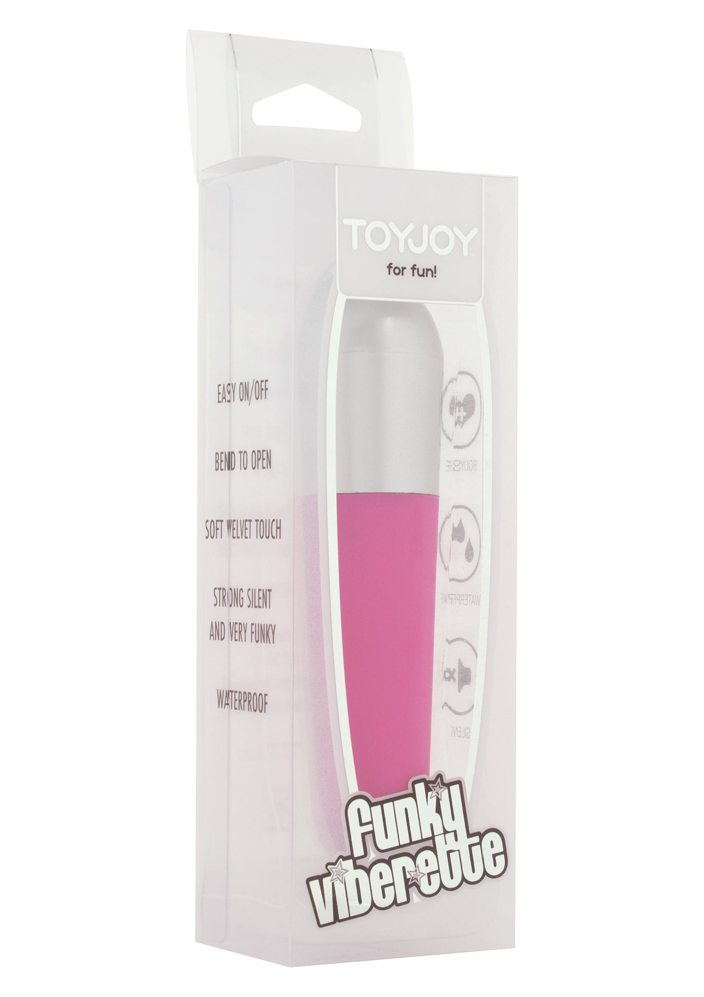 Mini vibratore vaginale rosa Funky Viberette