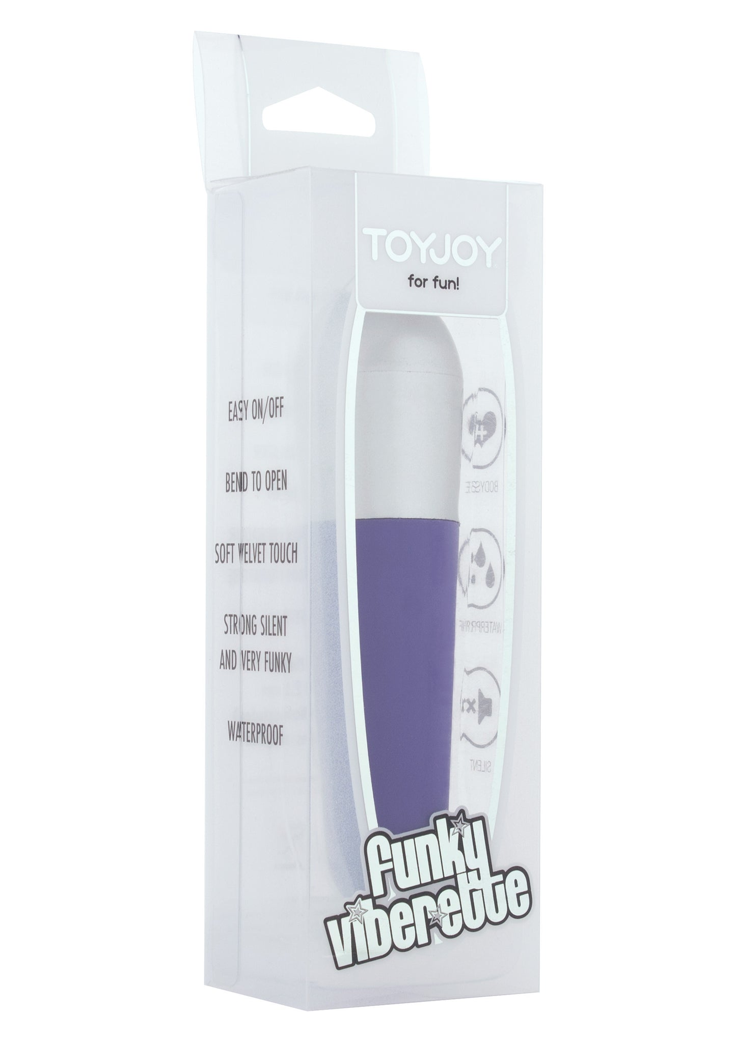 Vibratore vaginale piccolo viola Funky Viberette