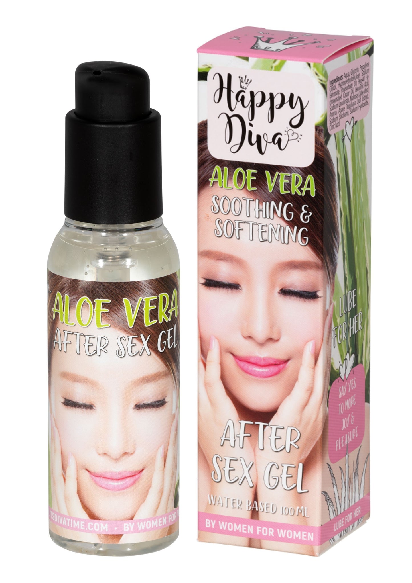 gel dopo sesso lubrificante intimo lenitivo con aloe vera anale vaginale 100 ml