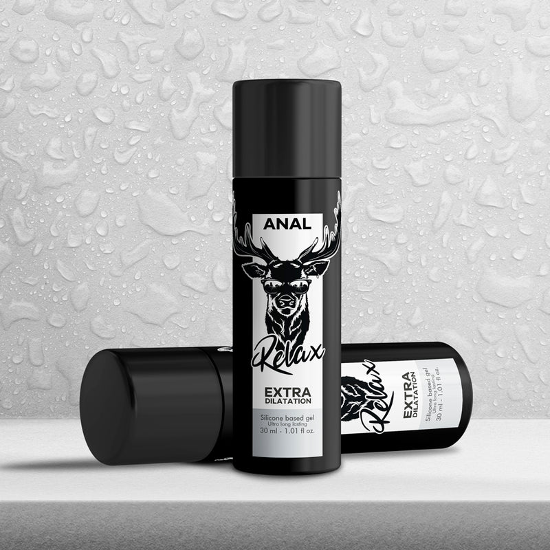 Gel intimo al silicone dilatatore anale 30 ml black hole