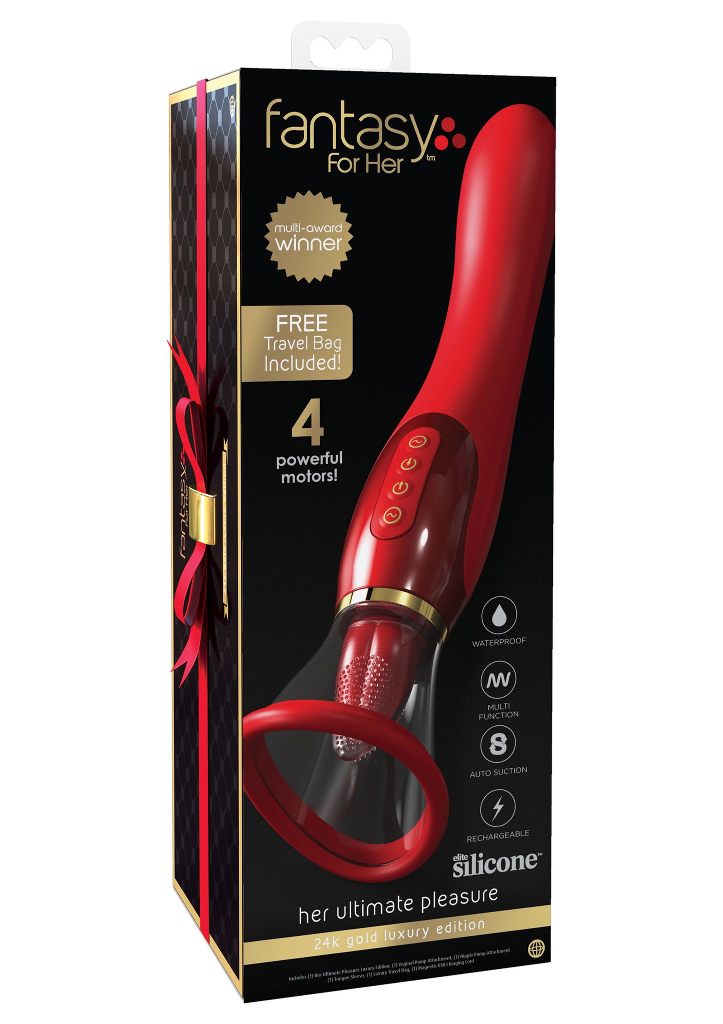 Vibratore con lingua Her Ultimate Pleasure Holiday