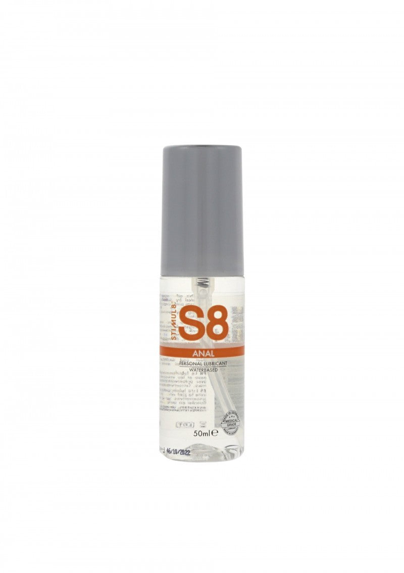 Lubrificante intimo anale 50 ml anal lube gel crema a base acqua s8