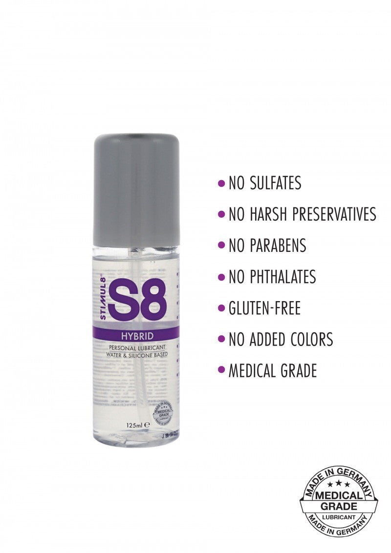 Lubrificante intimo vaginale anale 1S8 Hybrid Lube 125ml