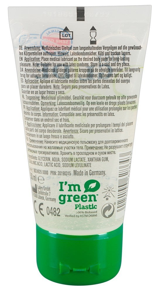 Lubrificante vaginale biologico vegano gel intimo 50 ml just glide