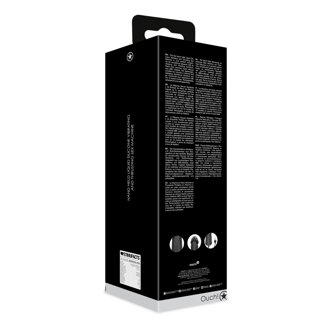 Macchina del sesso piccola dildo vibrante in silicone