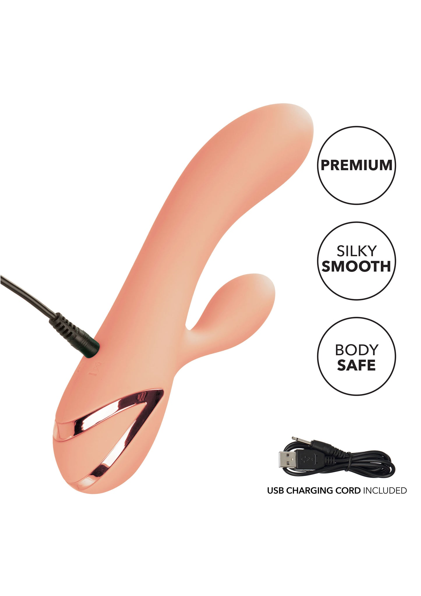 Vibratore rabbit doppio dildo vagianle clitoride Monterey Magic