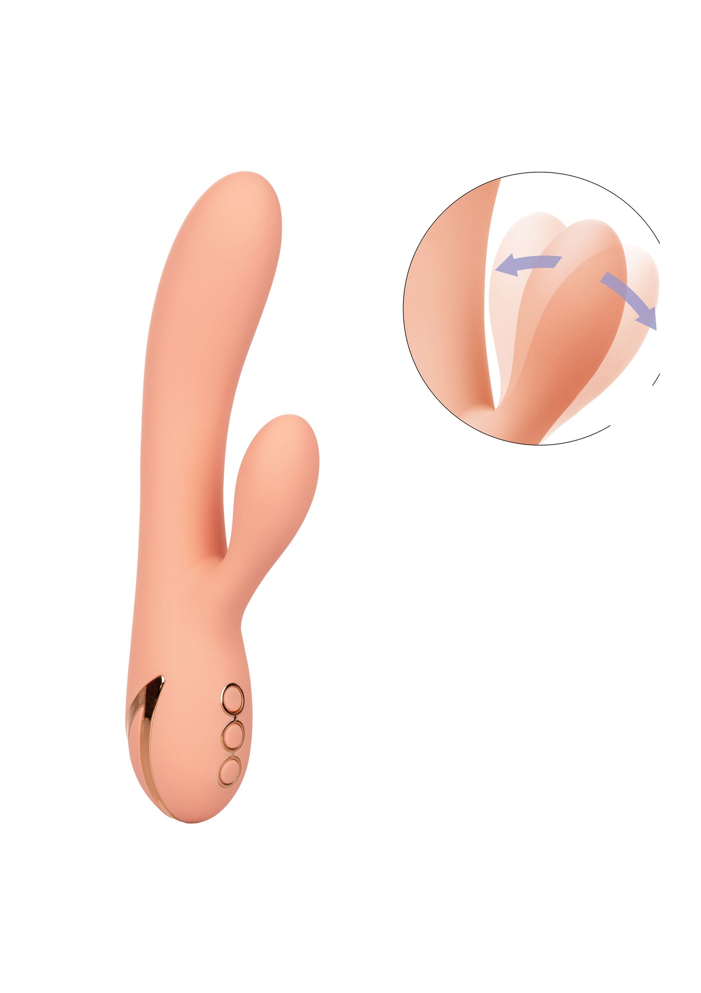 Vibratore rabbit doppio dildo vagianle clitoride Monterey Magic