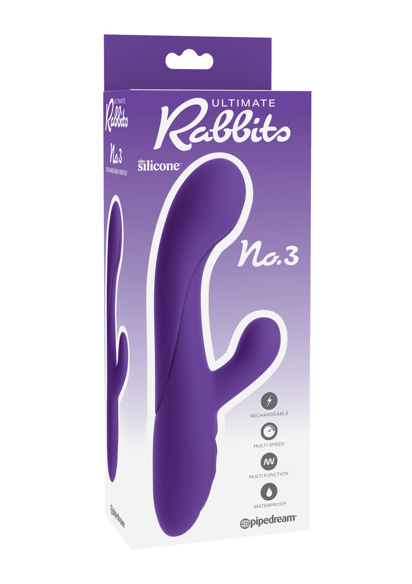 Vibratore rabbit ultimate No. 3 purp