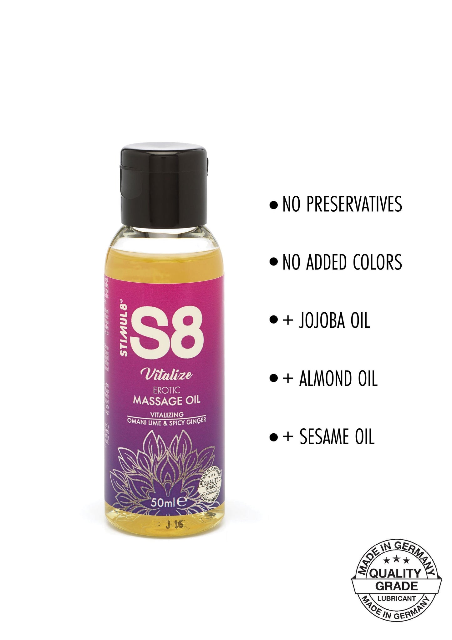 olio da massaggio 50 ml S8 VITALIZE