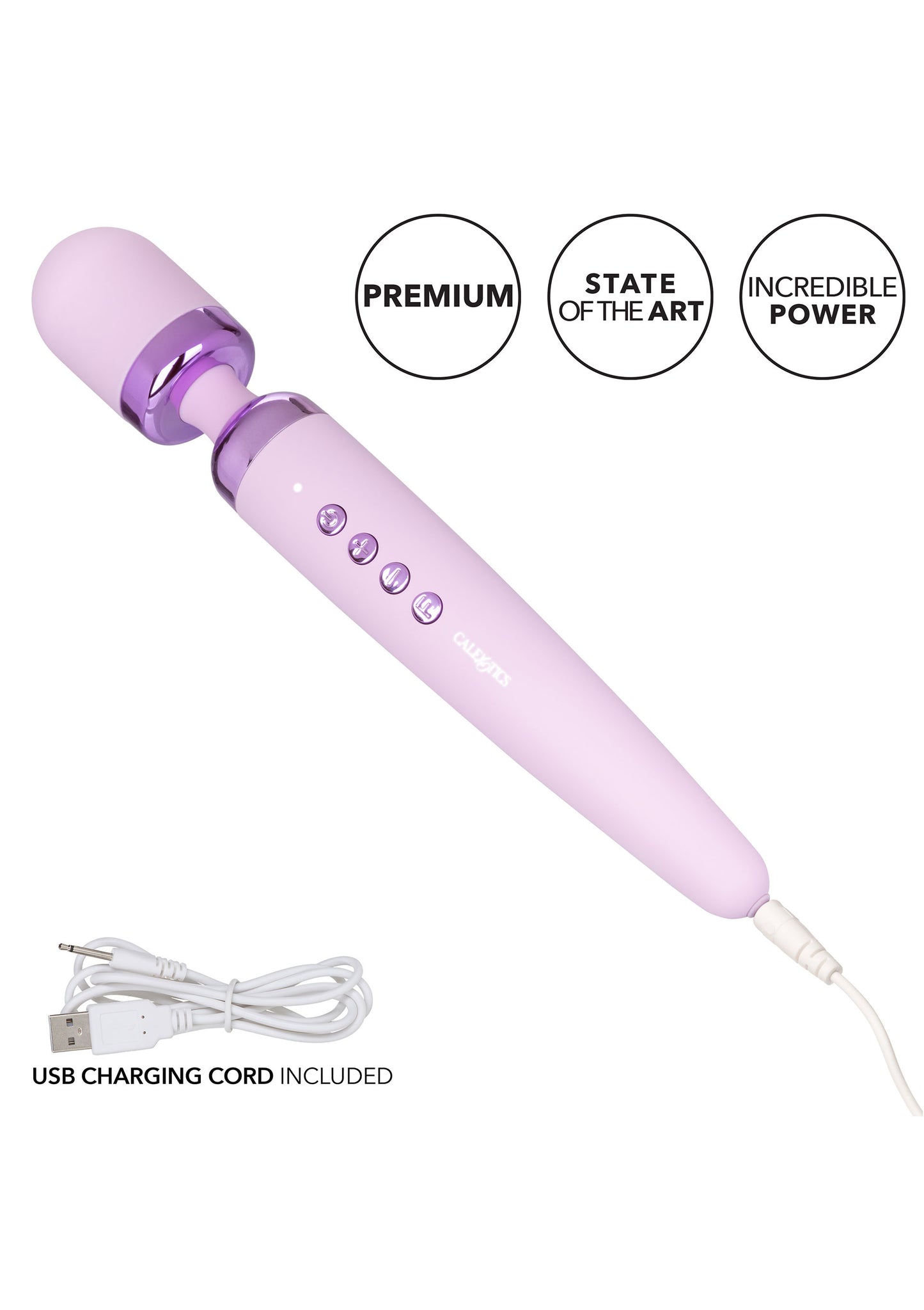 Massaggiatore vibratore wand ricaricabile Opulence