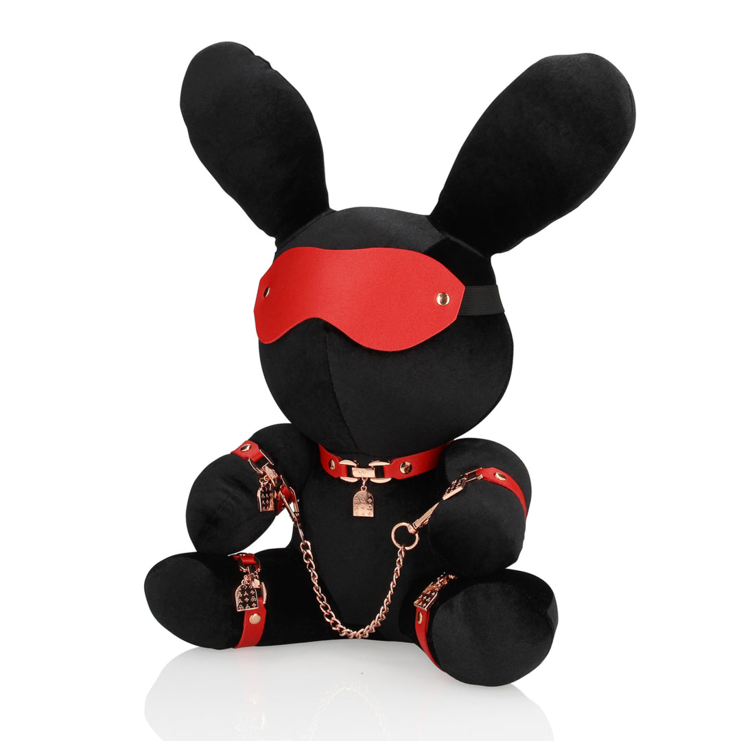 Peluche rabbit bondage Velvet Black