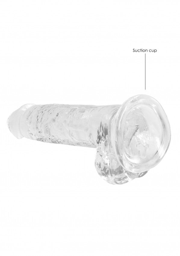 Pene finto con ventosa Realistic Dildo with Balls 17 cm
