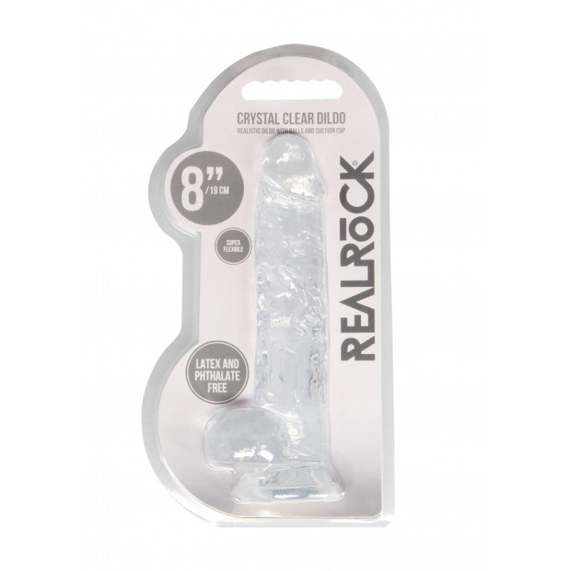 Pene finto con ventosa Realistic Dildo with Balls 19 cm
