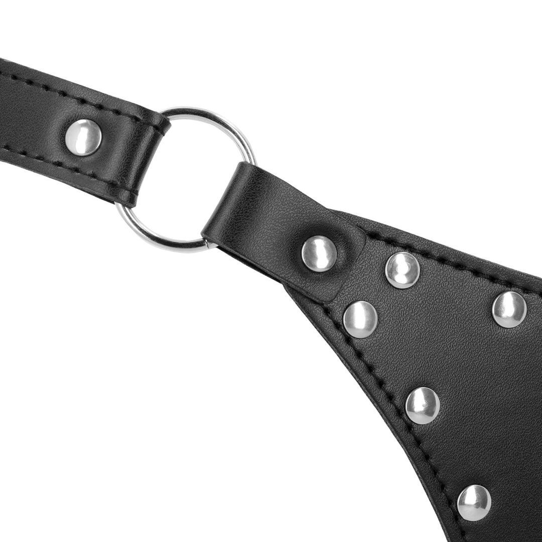 Perizoma di castità erotico con dettaglio a catena Chastity Thong