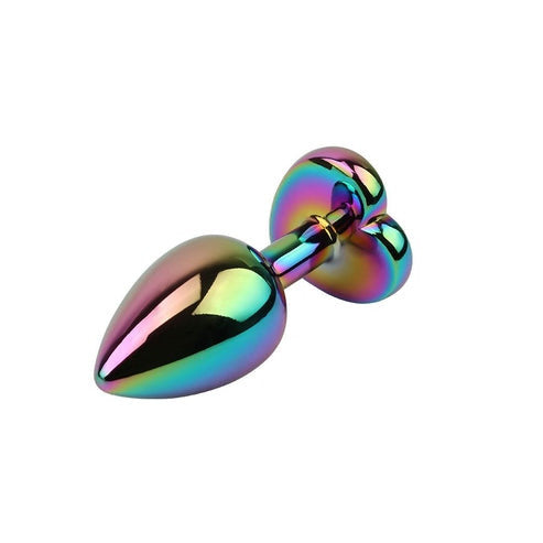 Plug anale rainbow con pietra chisa novelties