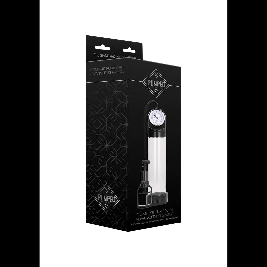 Pompa per pene con cockring in silicone Confort pump Pumped