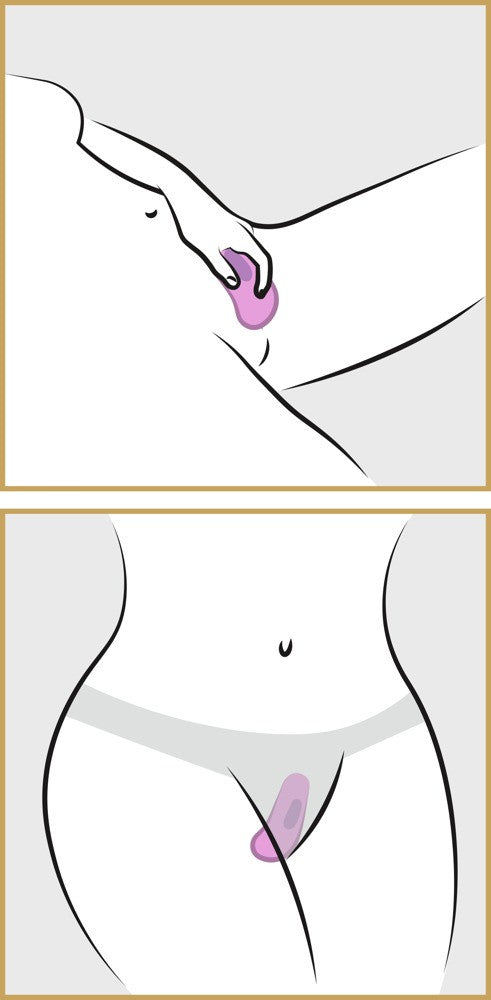 Remote Silicone Please-Her vibratore vaginale con telecomando