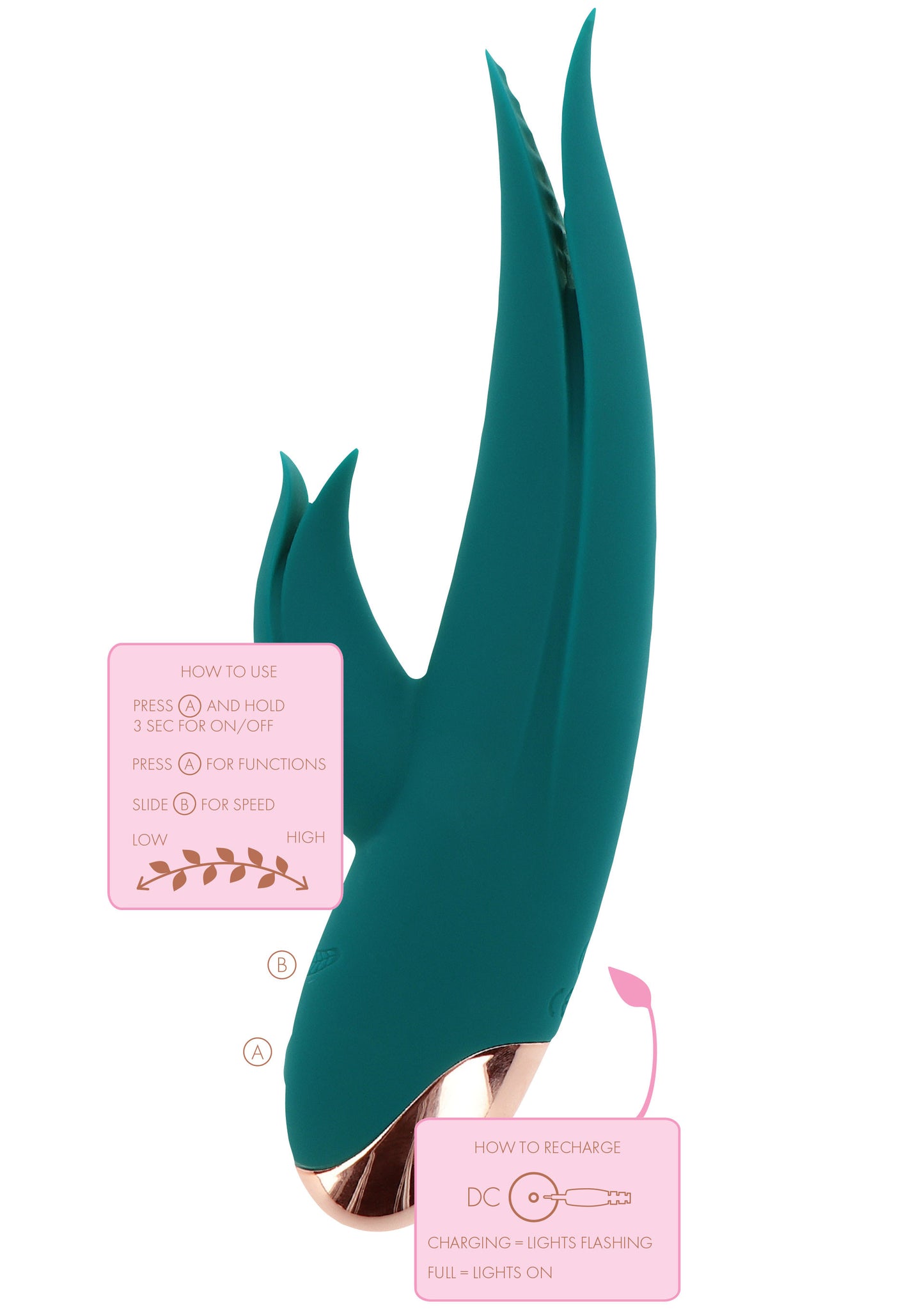Vibratore rabbit vaginale Sage