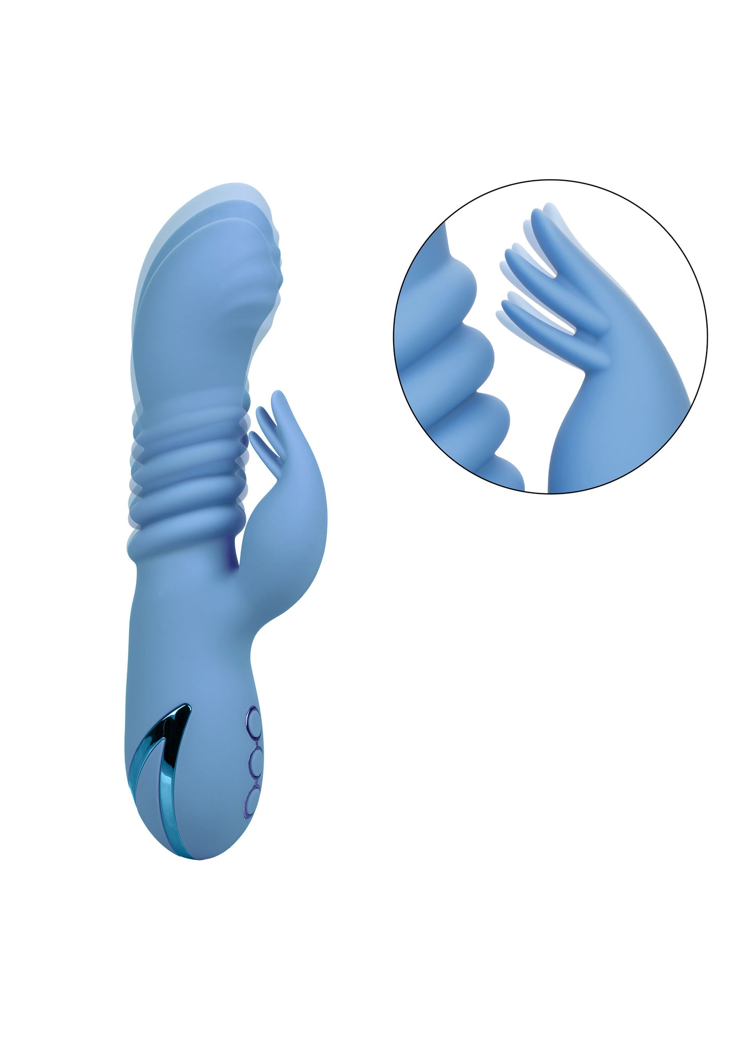 Vibratore rabbit in silicone realistico Santa Cruz Coaster