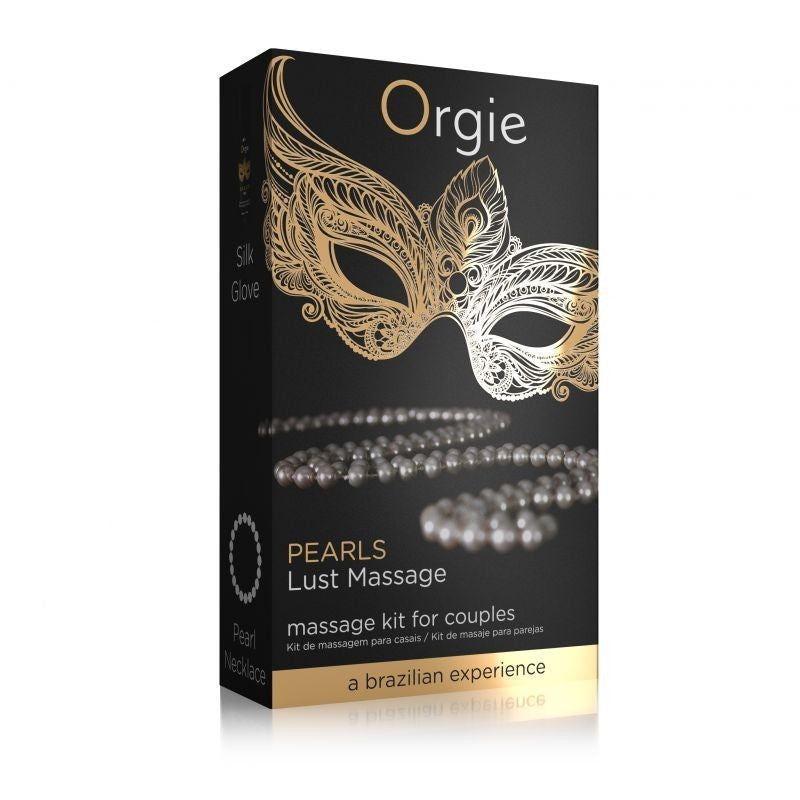 Set lubrificante silicone orgie pearl lust set