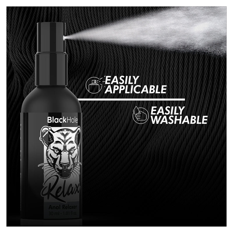 Spray rilassante anale Black Hole 30 ml