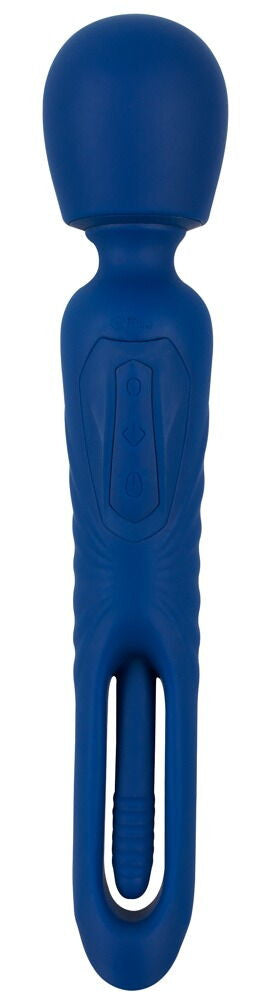 Vibratore 2 in 1 Wand with Flicking Tougue Sweet Smile