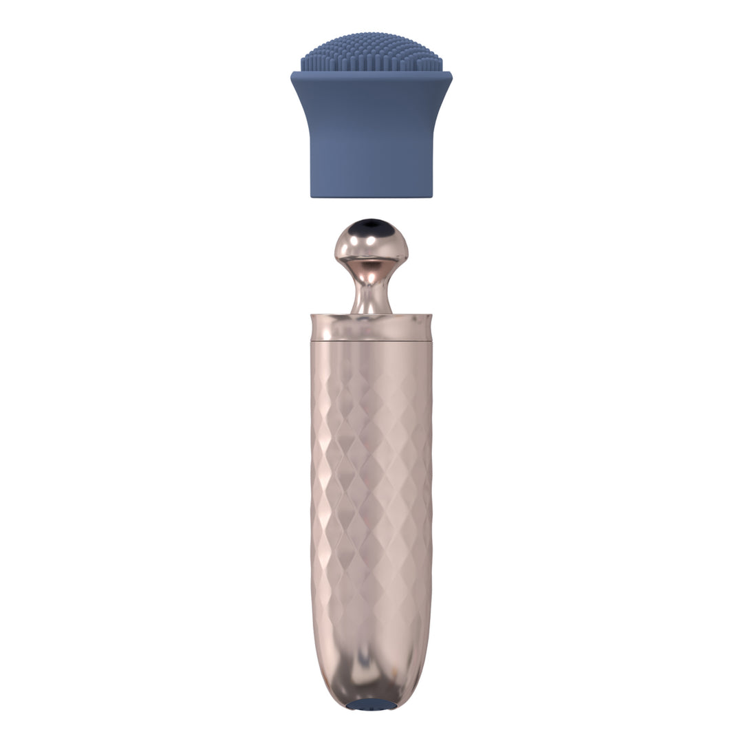 Vibratore con 3 pz intercambiabili ricaricabile The Thrill Loveline
