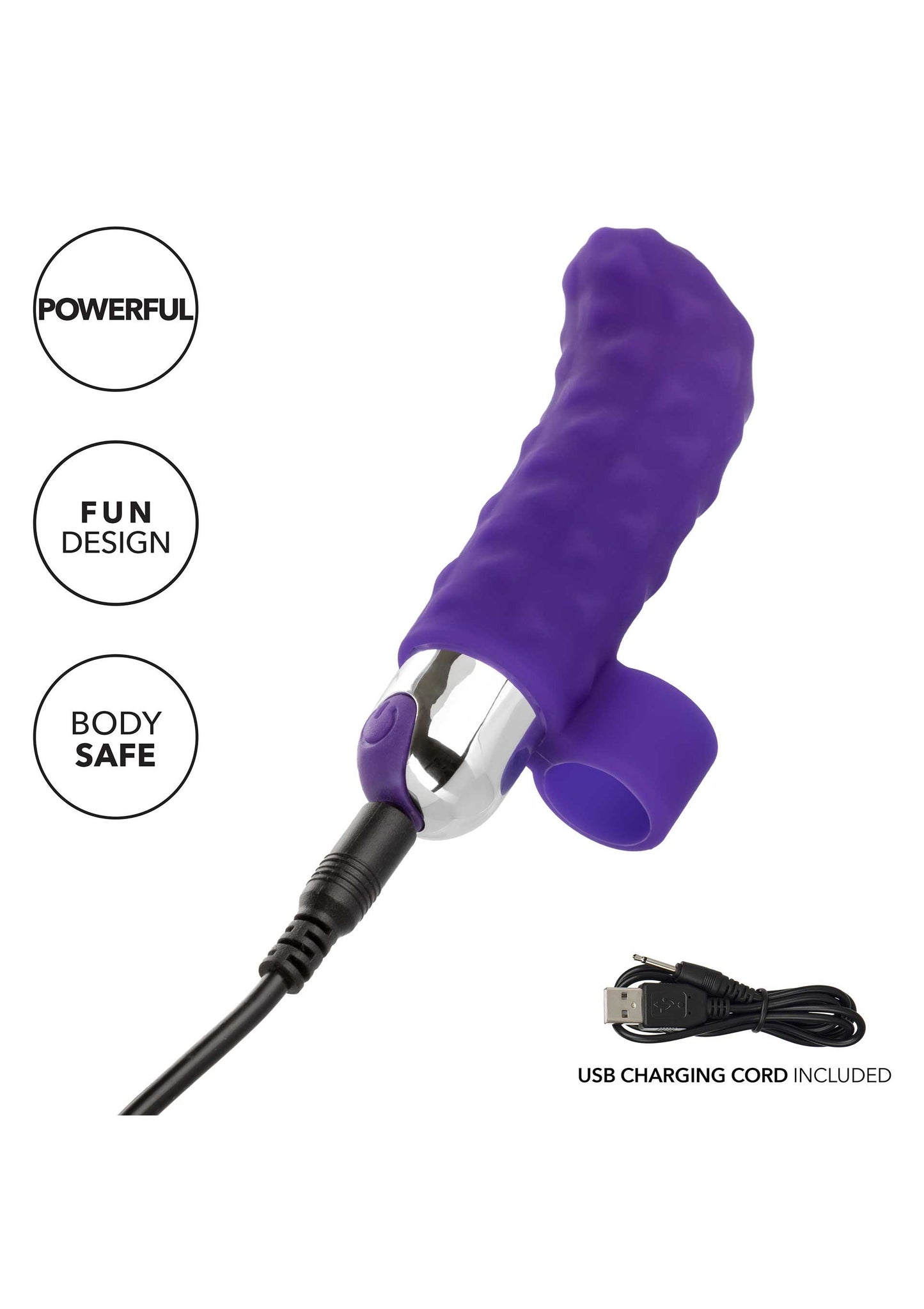 Vibratore da dito ricaricabile Intimate Play