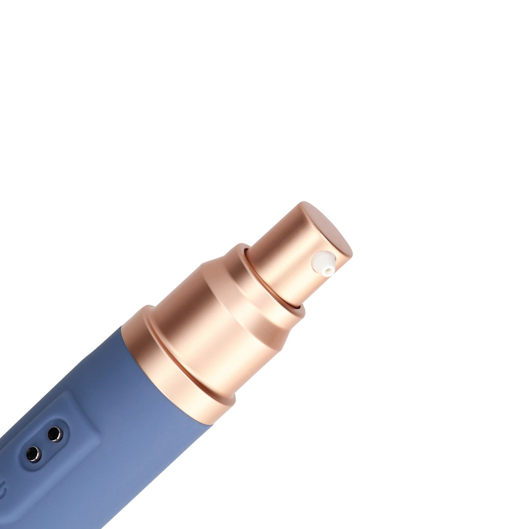 Vibratore da viaggio con scomparto lubrificante Loveline