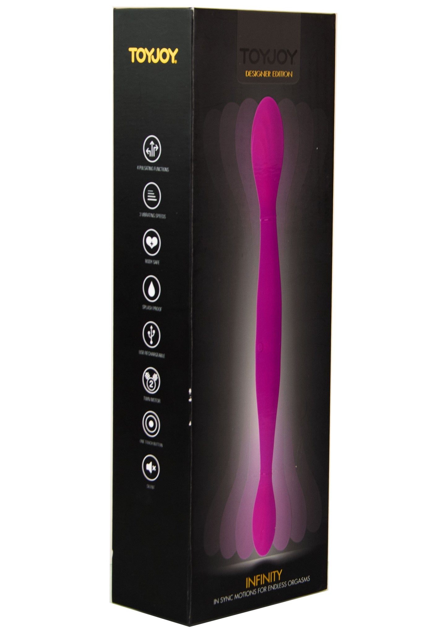 Vibratore doppio ricaricabile dildo vaginale anale fallo in silicone realistico