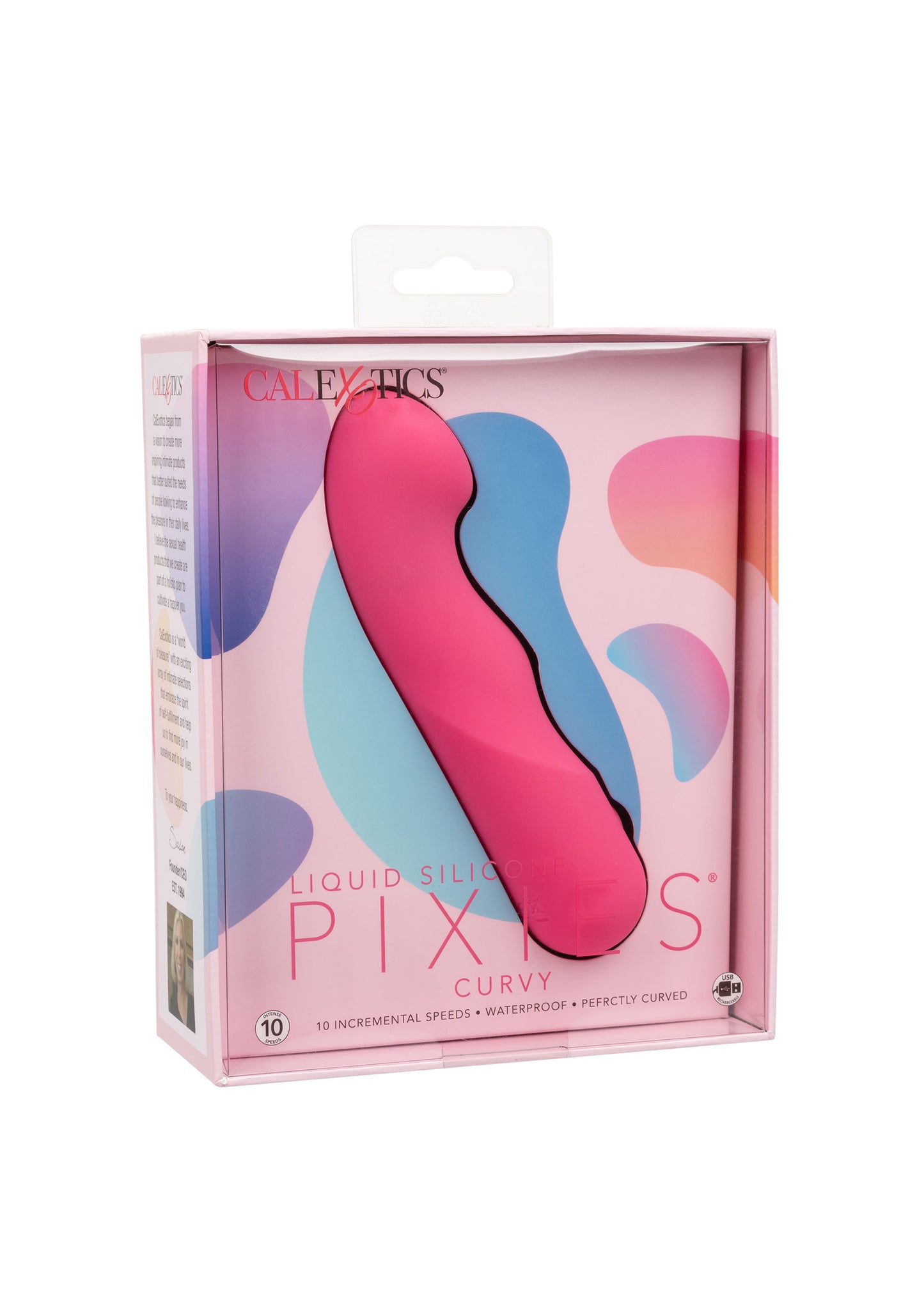 Vibratore in silicone Pixies Curvy