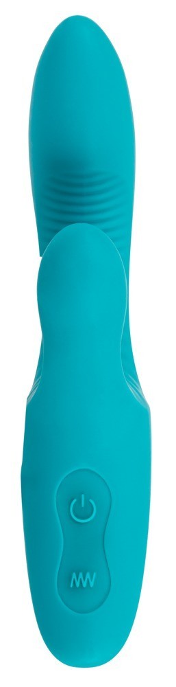 vibratore in silicone vaginale Vibrator blue double