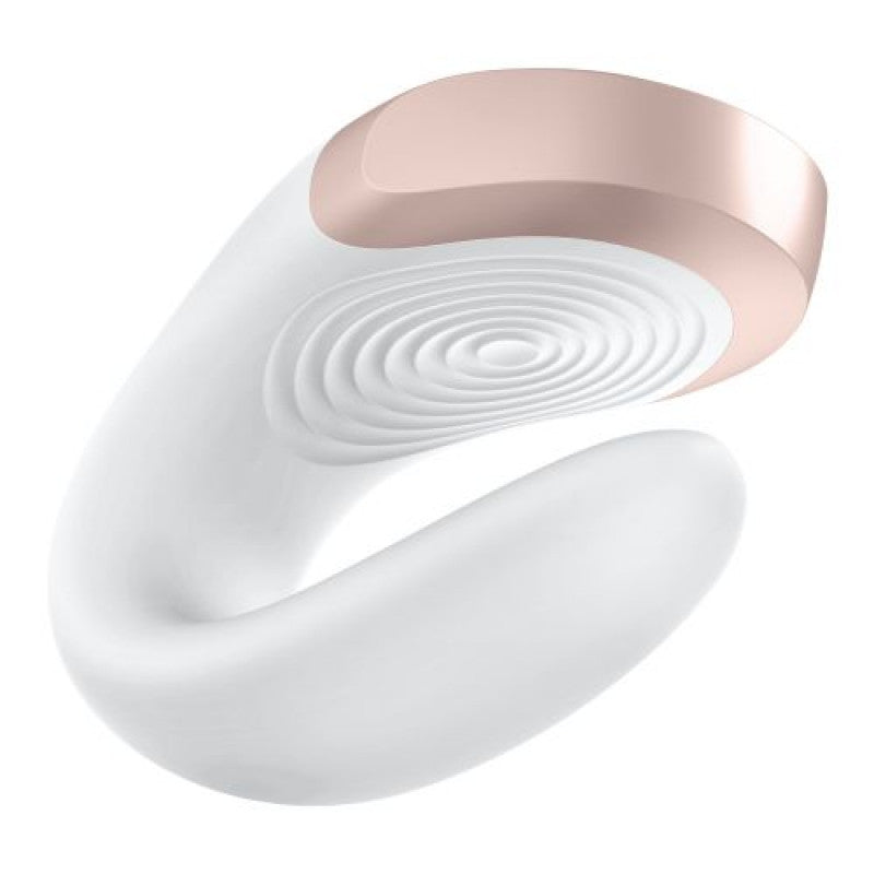 Vibratore Massaggiatore Double Love White