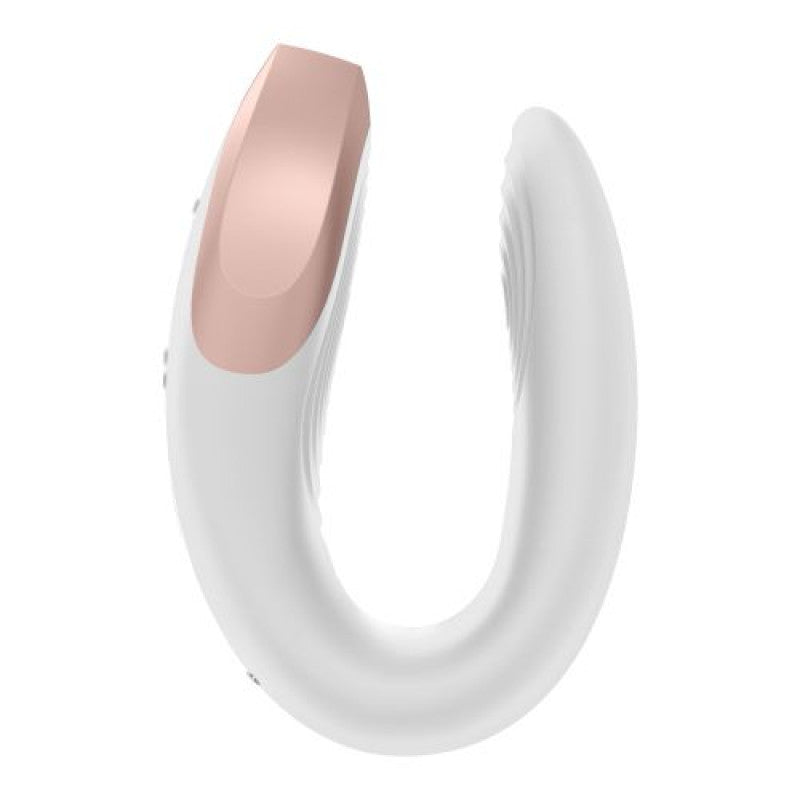 Vibratore Massaggiatore Double Love White