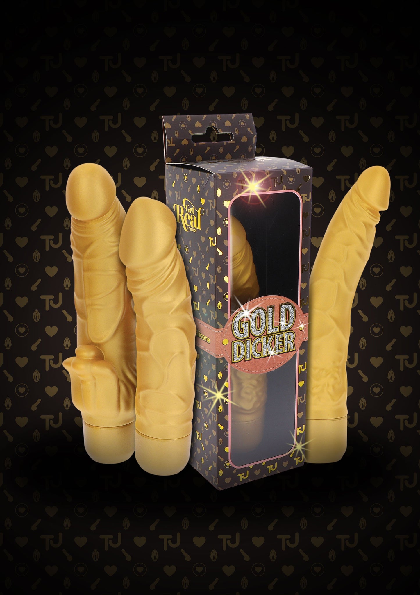 Vibratore Oro realistico Gold Dicker Original Vibrator