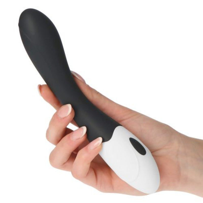 vibratore per punto G vaginale stimolatore dildo realistico fallo vibrante in silicone nero