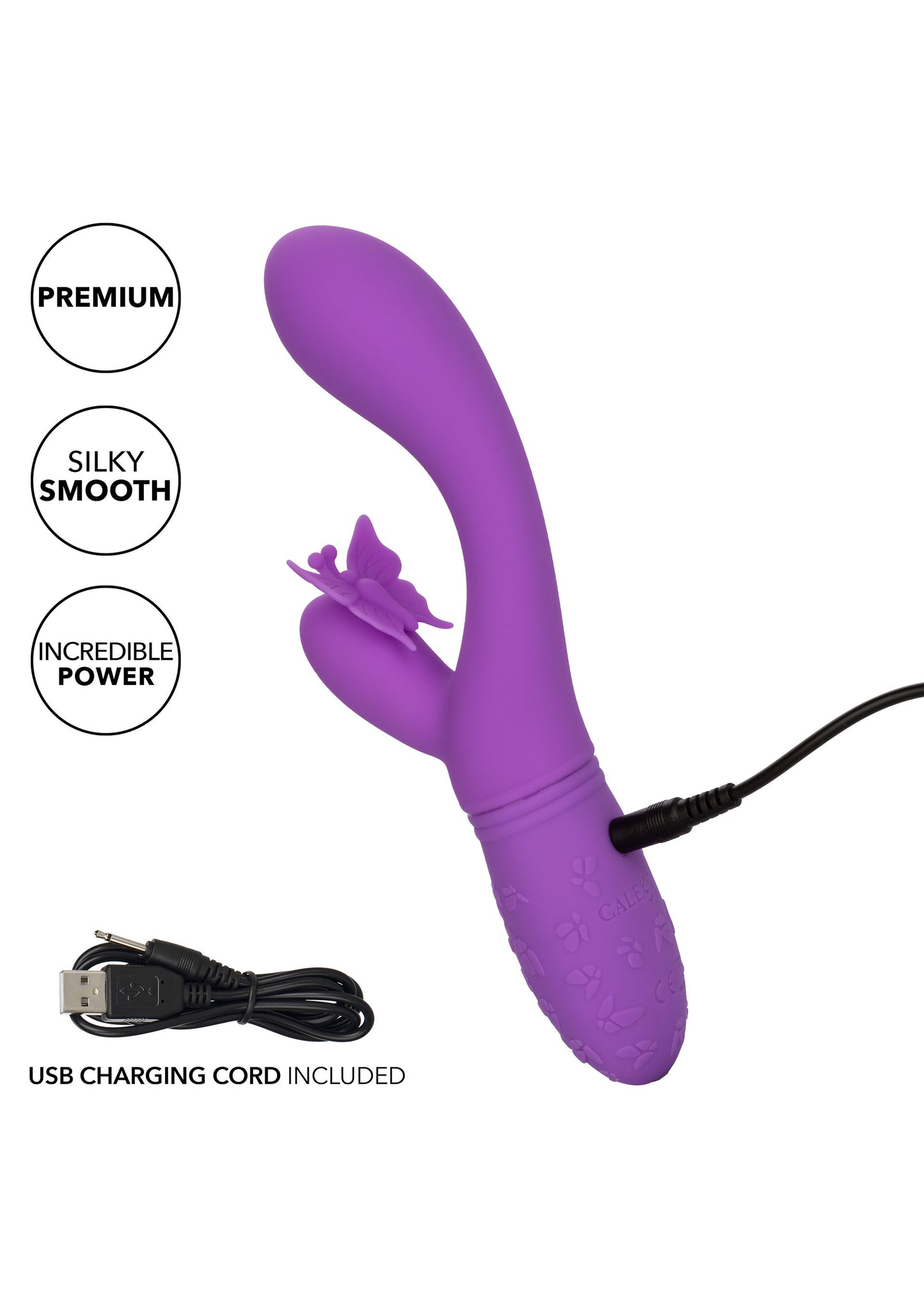 Vibratore rabbit Butterfly Kiss Flutter viola