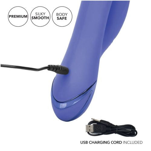 Vibratore rabbit realistico vaginale con stimolatore clitoride in silicone fallo vibrante