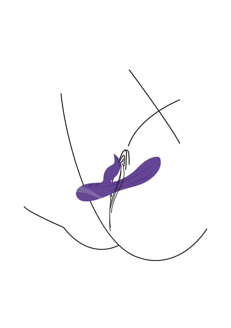 Vibratore rabbit Xocoon Unvhained Love