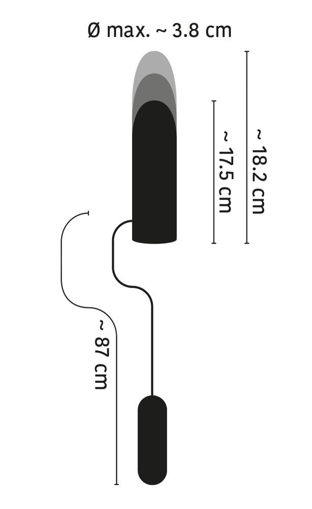 Vibratore realistico su e giù Accelerator