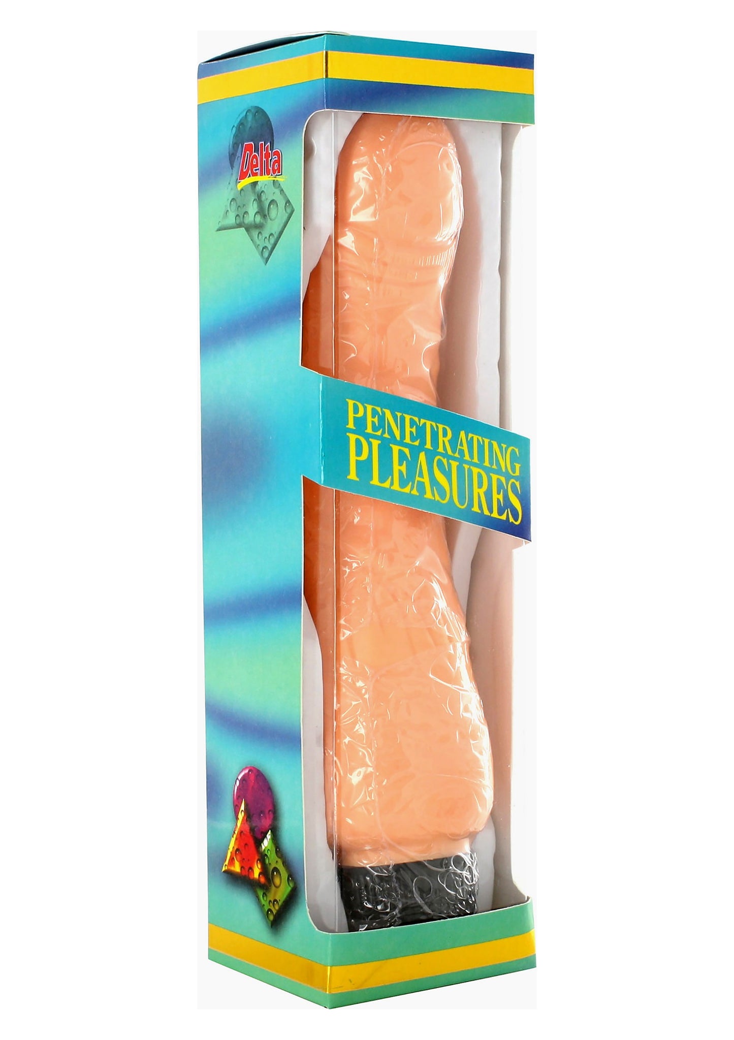 Vibratore realistico Vinyl P-Shape Vibrator No.2 flesh
