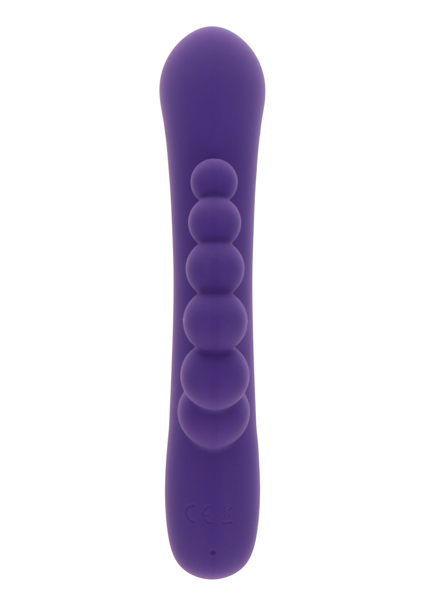 Vibratore triplo stimolatore vaginale anale clitoride in silicone