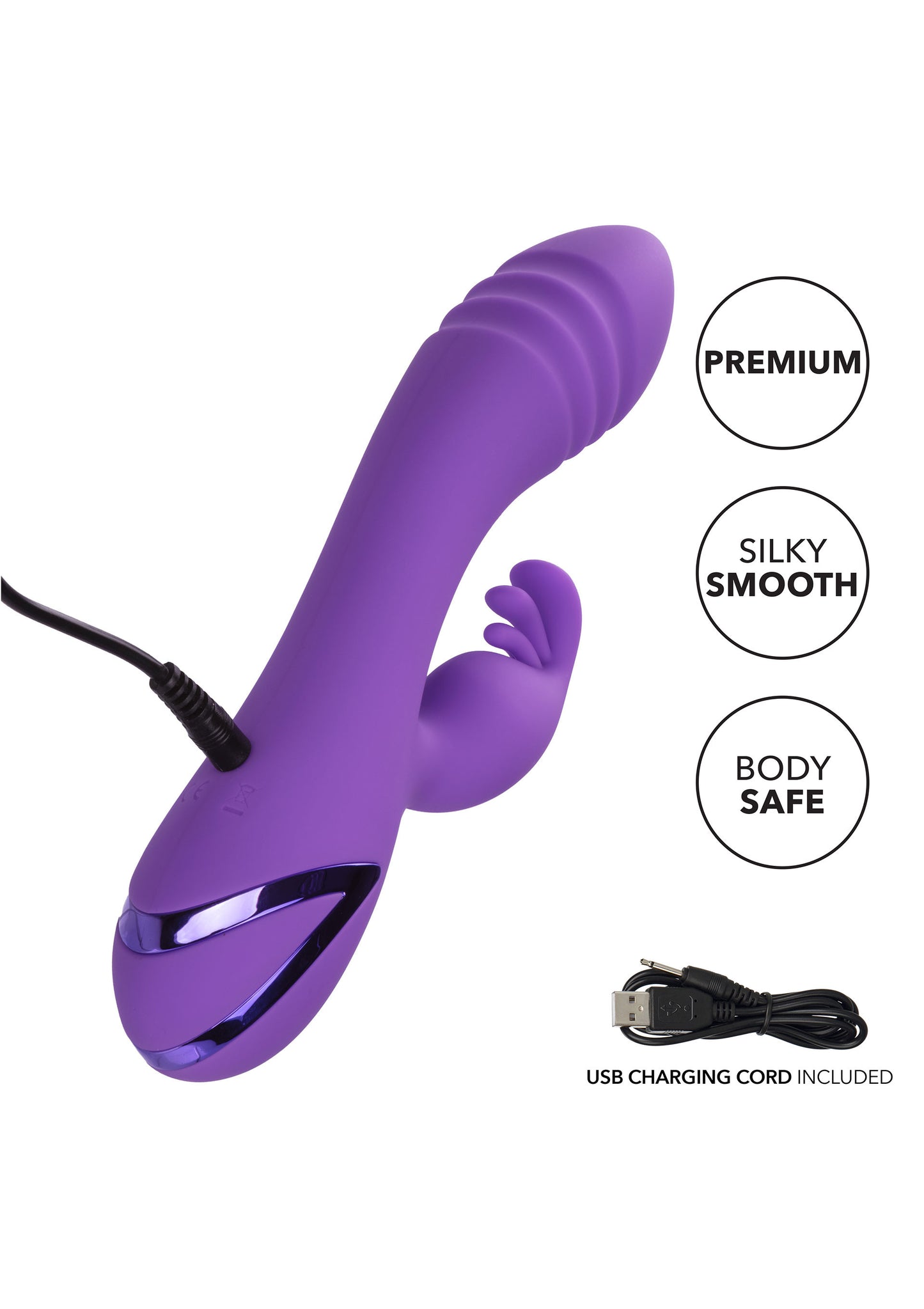 Vibratore rabbit doppio stimolatore vaginale clitoride West Coast Wave Rider